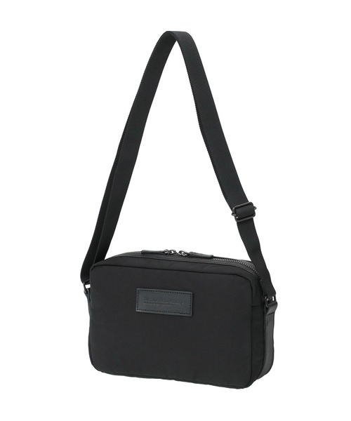 Manhattan Portage BLACK LABEL(マンハッタンポーテージ ブラックレーベル)の「NORFOLK BAG MILLERAIN(ショルダーバッグ・メンズ・ブラック/ブラウン・X-SMALL)」の1枚目の写真