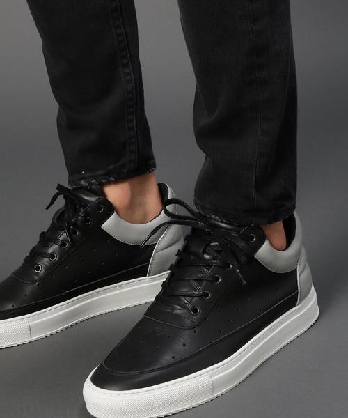 MONKEY TIME（モンキータイム）の「＜monkey time＞ クラッシュ カツラギ スキニーパンツ◆（デニムパンツ・メンズ・ブラック/ベージュ・MEDIUM/LARGE/SMALL/X-LARGE）」の13枚目の写真