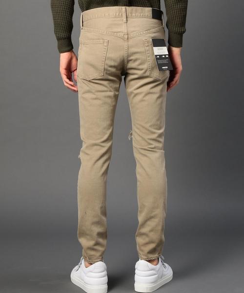 MONKEY TIME（モンキータイム）の「＜monkey time＞ クラッシュ カツラギ スキニーパンツ◆（デニムパンツ・メンズ・ブラック/ベージュ・MEDIUM/LARGE/SMALL/X-LARGE）」の8枚目の写真