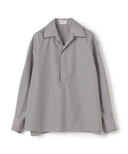MACPHEE(マカフィー)の「コットンブロード オープンカラーシャツ(シャツ/ブラウス・レディース・ホワイト/ブルー系その他2/ブラウン系その他・36)」の3枚目の写真