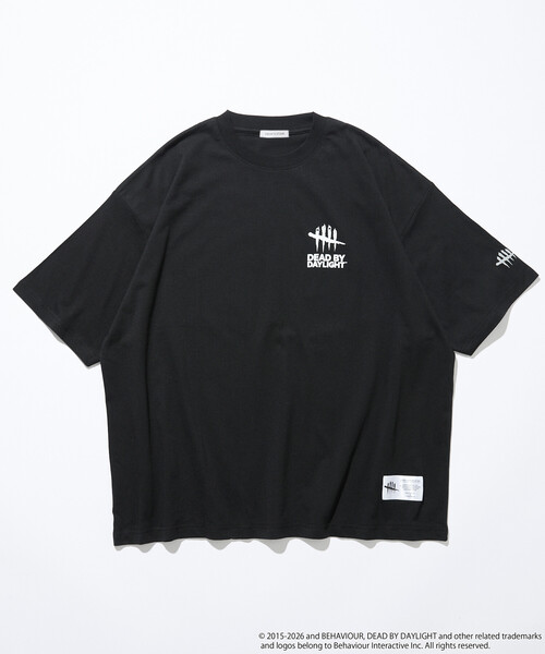 FREAK'S STORE(フリークスストア)の「DEAD BY DAYLIGHT 別注 バックロゴプリント クルーネックTシャツ(Tシャツ/カットソー・メンズ・ホワイト/グレー/ブラック・LARGE/X-LARGE/MEDIUM)」の12枚目の写真