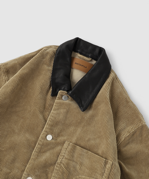 MATSUFUJI(マツフジ)の「MATSUFUJI / マツフジ CONNECTED POCKETS CORDUROY JKT(その他アウター・メンズ・ベージュ・3/2)」の3枚目の写真