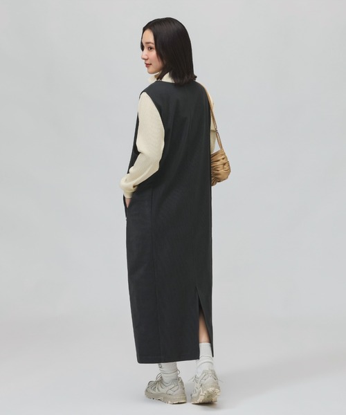 NEW BALANCE(ニューバランス)の「【別注】ニューバランス New Balance コーデュロイドレス 限定コラボ(ワンピース・レディース・ブラウン/ダークグレー・XL/S/M/L)」の10枚目の写真