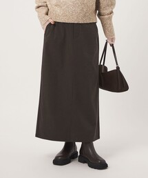 ［size SHORT/TALLあり］オルマイ コール スカート マシンウォッシャブル ストレッチ