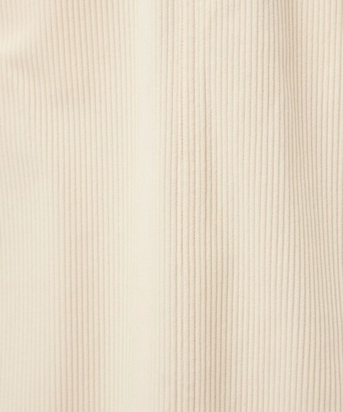 green label relaxing（グリーンレーベルリラクシング）の「［size SHORT/TALLあり］オルマイ コール スカート マシンウォッシャブル ストレッチ（スカート・レディース・ブラック/ライトグレー/オフホワイト/ダークグレー/オリーブ・SHORT/TALL/FREE）」の16枚目の写真
