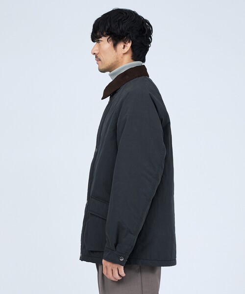 ABAHOUSE GRAY(アバハウスグレイ)の「ナイロンワッシャー ハンティングジャケット(ブルゾン・メンズ・ブラック/カーキ・50/48/46)」の5枚目の写真