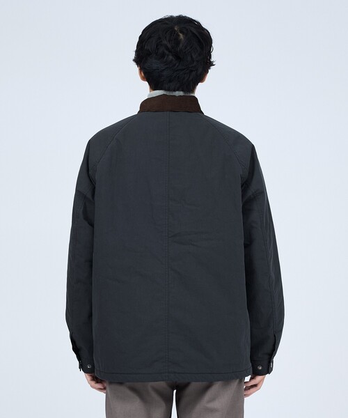 ABAHOUSE GRAY(アバハウスグレイ)の「ナイロンワッシャー ハンティングジャケット(ブルゾン・メンズ・ブラック/カーキ・50/48/46)」の6枚目の写真