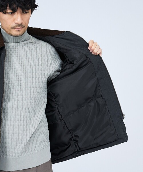 ABAHOUSE GRAY(アバハウスグレイ)の「ナイロンワッシャー ハンティングジャケット(ブルゾン・メンズ・ブラック/カーキ・50/48/46)」の13枚目の写真