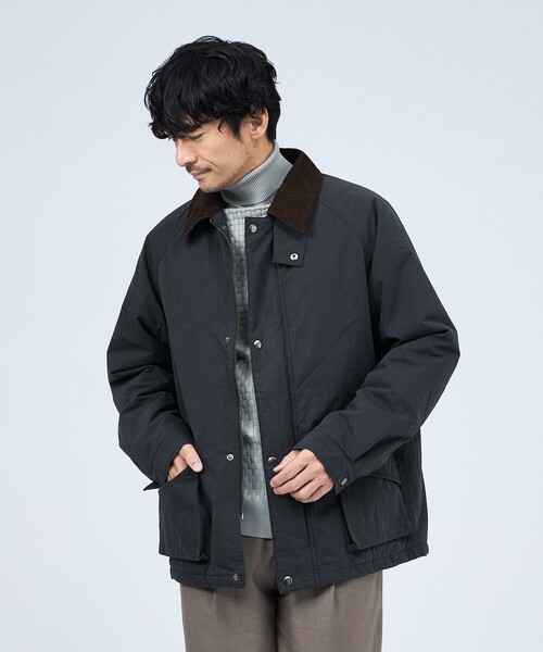 ABAHOUSE GRAY(アバハウスグレイ)の「ナイロンワッシャー ハンティングジャケット(ブルゾン・メンズ・ブラック/カーキ・50/48/46)」の15枚目の写真