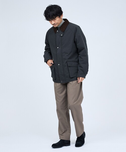 ABAHOUSE GRAY(アバハウスグレイ)の「ナイロンワッシャー ハンティングジャケット(ブルゾン・メンズ・ブラック/カーキ・50/48/46)」の16枚目の写真