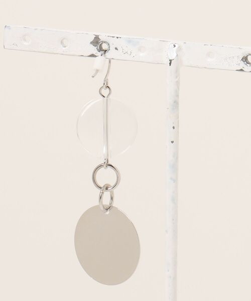 yield(イールド)の「【yield select】ファービジュー モチーフピアス 2点セット(ピアス(両耳用)・レディース・ピンク/グレー・FREE)」の4枚目の写真