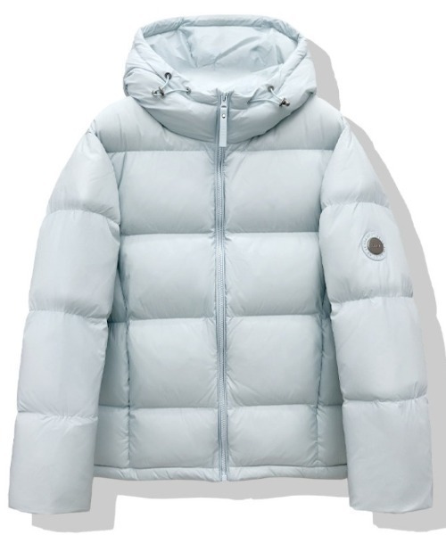 LUCPY(ラクピー)の「フード付きショートジャケット(その他アウター・レディース・ピンク/ブルー/ブラック・X-LARGE/LARGE/MEDIUM/SMALL)」の5枚目の写真