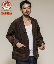 RED KAP's "RED KAP/Red Cap Exclusive SMU KP-10 Relaxed Fit Corduroy Jacket/Set-Up Compatible (Tailored Jacket)"