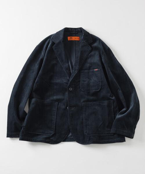 RED KAP(レッドキャップ)の「RED KAP/レッドキャップ 別注 SMU KP-10 リラックスフィット コーデュロイジャケット/セットアップ対応(テーラードジャケット・メンズ・ブラック/ベージュ/ネイビー/ブラウン/グリーン・SMALL/MEDIUM/LARGE)」の6枚目の写真
