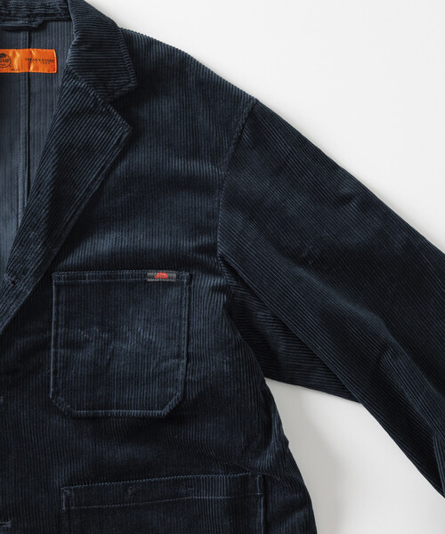 RED KAP(レッドキャップ)の「RED KAP/レッドキャップ 別注 SMU KP-10 リラックスフィット コーデュロイジャケット/セットアップ対応(テーラードジャケット・メンズ・ブラック/ベージュ/ネイビー/ブラウン/グリーン・SMALL/MEDIUM/LARGE)」の12枚目の写真