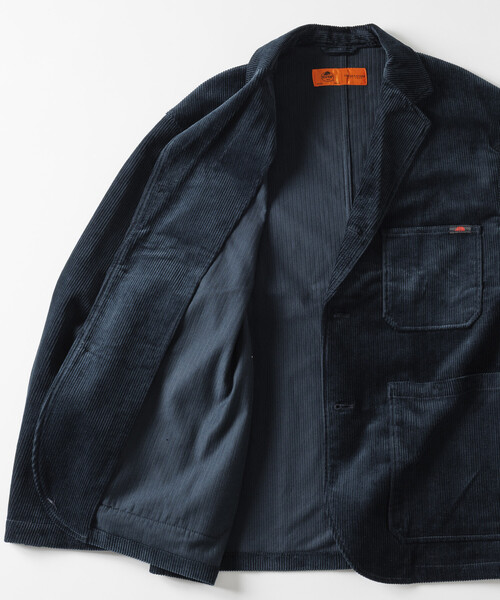 RED KAP(レッドキャップ)の「RED KAP/レッドキャップ 別注 SMU KP-10 リラックスフィット コーデュロイジャケット/セットアップ対応(テーラードジャケット・メンズ・ブラック/ベージュ/ネイビー/ブラウン/グリーン・SMALL/MEDIUM/LARGE)」の16枚目の写真