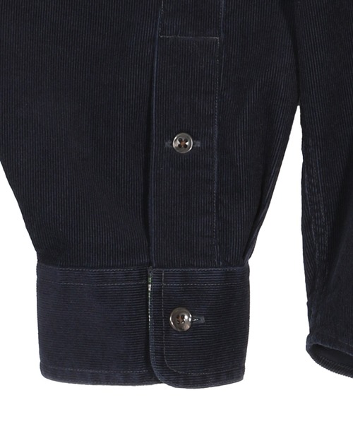 THE SHINZONE(ザ シンゾーン)の「WASHED CORDUROY SHIRT 26AMSBL04(シャツ/ブラウス・レディース・ベージュ/ネイビー・SMALL/MEDIUM)」の4枚目の写真