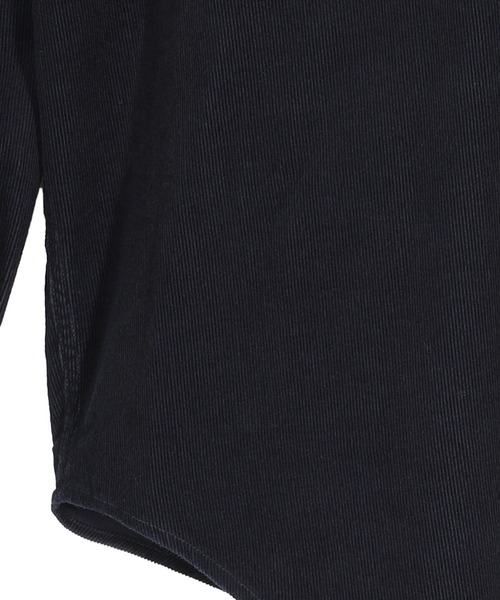 THE SHINZONE(ザ シンゾーン)の「WASHED CORDUROY SHIRT 26AMSBL04(シャツ/ブラウス・レディース・ベージュ/ネイビー・SMALL/MEDIUM)」の5枚目の写真