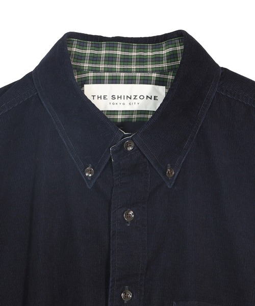 THE SHINZONE(ザ シンゾーン)の「WASHED CORDUROY SHIRT 26AMSBL04(シャツ/ブラウス・レディース・ベージュ/ネイビー・SMALL/MEDIUM)」の7枚目の写真