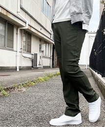 ARCADE（アーケード）の「スマポケ付き スーパーストレッチ  ウェストバッグギャザー イージーチノパン（チノパンツ）」