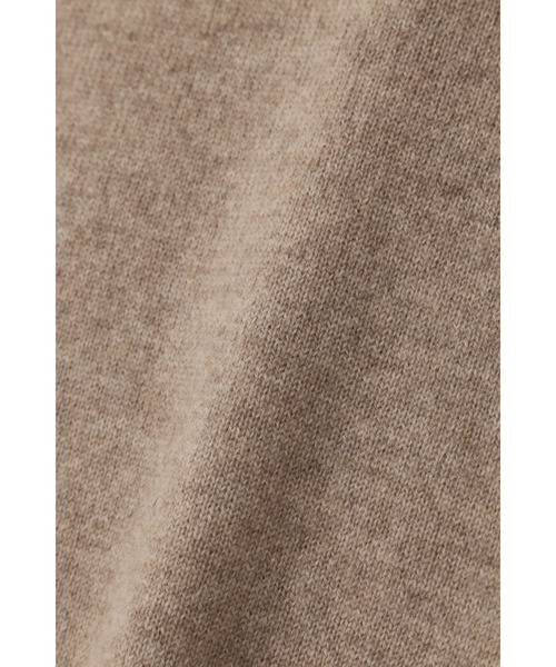 YLEVE(イレーヴ)の「YLEVE / CASHMERE KN T(ニット/セーター・メンズ・ベージュ/ネイビー/オレンジ・5/4)」の7枚目の写真