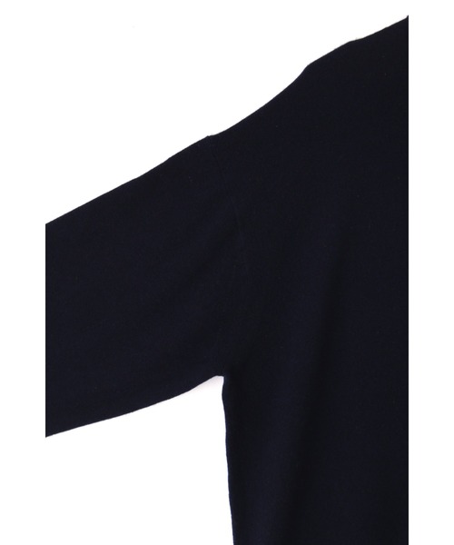 YLEVE(イレーヴ)の「YLEVE / CASHMERE KN T(ニット/セーター・メンズ・ベージュ/ネイビー/オレンジ・5/4)」の10枚目の写真