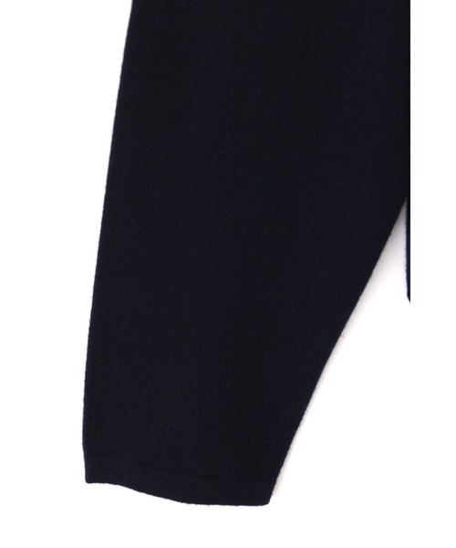 YLEVE(イレーヴ)の「YLEVE / CASHMERE KN T(ニット/セーター・メンズ・ベージュ/ネイビー/オレンジ・5/4)」の11枚目の写真