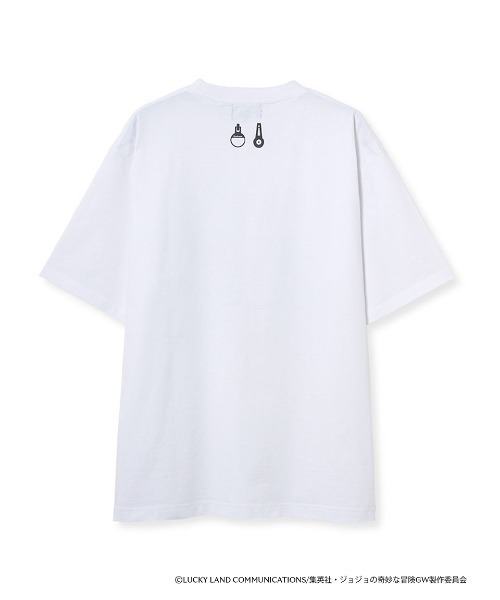 Barbour(バブアー)の「Barbour アニメ「ジョジョの奇妙な冒険 黄金の風」グラフィックTシャツ デザイン1(Tシャツ/カットソー・メンズ・イエロー/ホワイト・MEDIUM/LARGE/SMALL/X-LARGE)」の4枚目の写真