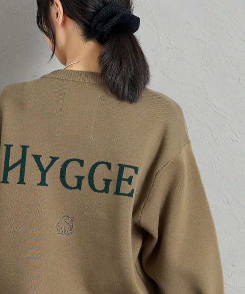 NORDISK（ノルディスク）の「【WEB先行予約】[NORDISK/ノルディスク] 別注 HYGGE バックロゴジャガードニット（ニット/セーター・レディース・ベージュ/ブラウン・M/S/L）」の12枚目の写真