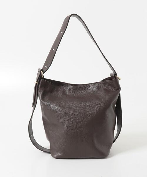 URBAN RESEARCH ROSSO WOMEN（アーバンリサーチ　ロッソ）の「AULENTTI ショルダートートバッグ（ショルダーバッグ・レディース・ダークブラウン/ブラック・FREE）」の9枚目の写真