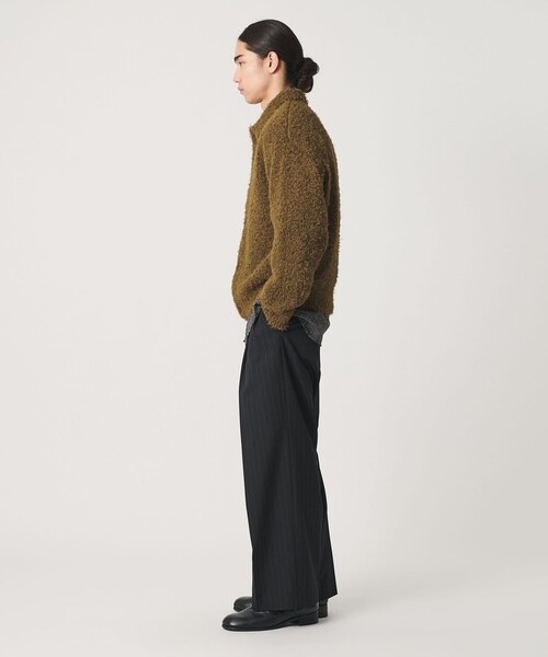 MONKEY TIME(モンキータイム)の「フェザーヤーン ニット ジャケット(ニット/セーター・メンズ・ダークグレー/オリーブ・L/XL/M/S)」の19枚目の写真