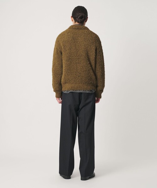 MONKEY TIME(モンキータイム)の「フェザーヤーン ニット ジャケット(ニット/セーター・メンズ・ダークグレー/オリーブ・L/XL/M/S)」の20枚目の写真