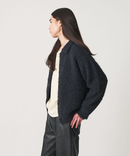 MONKEY TIME(モンキータイム)の「フェザーヤーン ニット ジャケット(ニット/セーター・メンズ・ダークグレー/オリーブ・L/XL/M/S)」の22枚目の写真