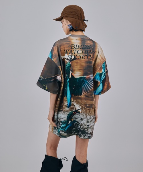 NON TOKYO(ノントーキョー)の「NON TOKYO/ノントーキョー/PRINT RIB BIG T-SHIRTSプリントリブBIG Tシャツ(Tシャツ/カットソー・レディース・その他/その他2/その他1・F)」の8枚目の写真