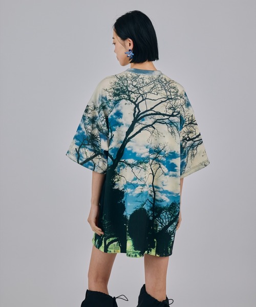 NON TOKYO(ノントーキョー)の「NON TOKYO/ノントーキョー/PRINT RIB BIG T-SHIRTSプリントリブBIG Tシャツ(Tシャツ/カットソー・レディース・その他/その他2/その他1・F)」の13枚目の写真