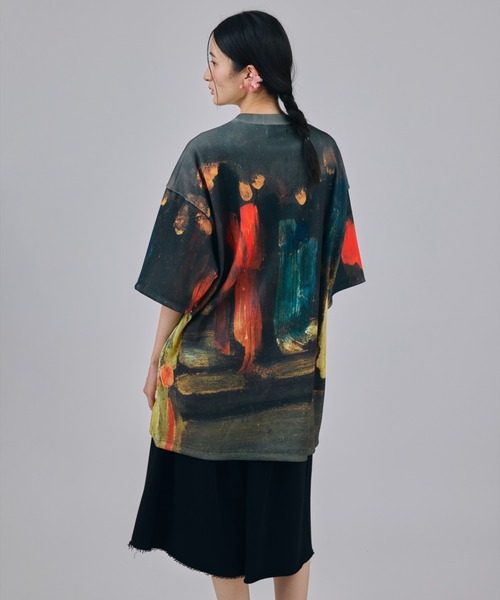 NON TOKYO(ノントーキョー)の「NON TOKYO/ノントーキョー/PRINT RIB BIG T-SHIRTSプリントリブBIG Tシャツ(Tシャツ/カットソー・レディース・その他/その他2/その他1・F)」の16枚目の写真