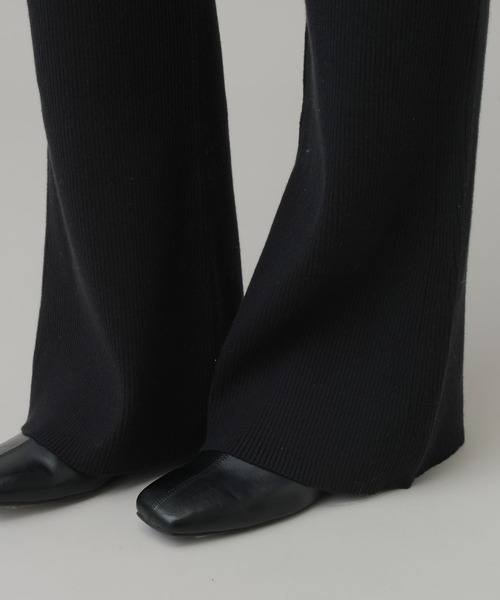 LAKOLE（ラコレ）の「リブニットフレアパンツ / 1076442（その他パンツ・レディース・ブラウン/グレー/ブラック・LARGE/MEDIUM）」の17枚目の写真