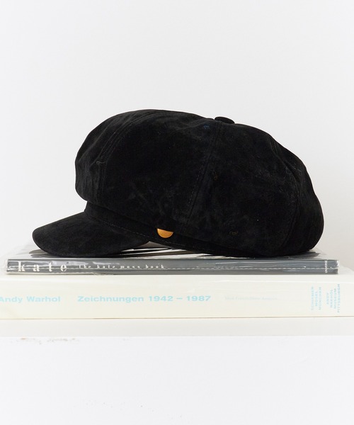 ROOPTOKYO（ループトウキョウ）の「Faux Suede Cap / フェイクスエード キャスケット キャップ 帽子 レディース カジュアル 2026年秋冬（キャスケット・レディース・ブラック/ブラウン/グレー・FREE）」の6枚目の写真