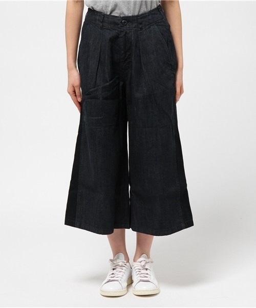 cepo（セポ）の「ミリタリーガウチョパンツ（その他パンツ・レディース・ベージュ/カーキ/ワンウォッシュ・SMALL/LARGE/MEDIUM）」の4枚目の写真