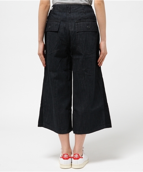 cepo（セポ）の「ミリタリーガウチョパンツ（その他パンツ・レディース・ベージュ/カーキ/ワンウォッシュ・SMALL/LARGE/MEDIUM）」の6枚目の写真