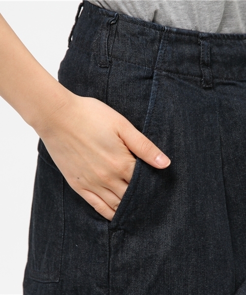 cepo（セポ）の「ミリタリーガウチョパンツ（その他パンツ・レディース・ベージュ/カーキ/ワンウォッシュ・SMALL/LARGE/MEDIUM）」の9枚目の写真