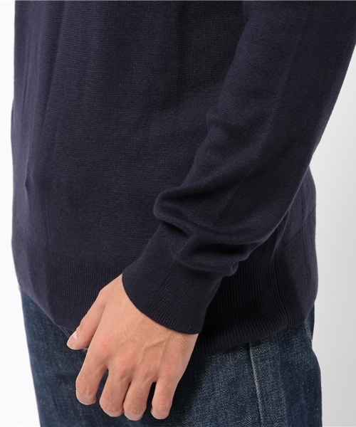 POLO RALPH LAUREN（ポロ ラルフ ローレン）の「ピマ コットン V ネック セーター（ニット/セーター・メンズ・ネイビー・SMALL/X-LARGE/LARGE/X-SMALL/MEDIUM）」の9枚目の写真