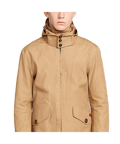 POLO RALPH LAUREN（ポロ ラルフ ローレン）の「ウォーターレジスタント コットン ジャケット（その他アウター・メンズ・ナチュラル・LARGE/SMALL/MEDIUM）」の4枚目の写真