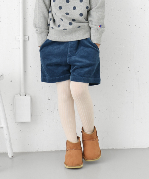 URBAN RESEARCH DOORS（アーバンリサーチドアーズ）の「DOORS コーデュロイショートPT（その他パンツ・キッズ・ブルー/カーキ・120/90/135/105）」の5枚目の写真