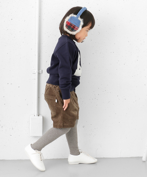 URBAN RESEARCH DOORS（アーバンリサーチドアーズ）の「DOORS コーデュロイショートPT（その他パンツ・キッズ・ブルー/カーキ・120/90/135/105）」の11枚目の写真