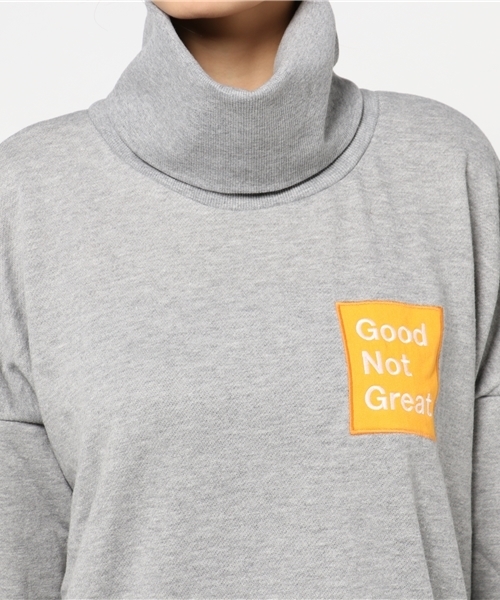 RODEO CROWNS WIDE BOWL（ロデオクラウンズワイドボウル）の「タートルネック スウェット（Tシャツ/カットソー・レディース・トップグレー/ブルー/ホワイト・FREE）」の7枚目の写真