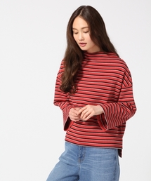 GLOBAL WORK | Wフェイスボトルワイドプルオーバー/745591(Tシャツ/カットソー)