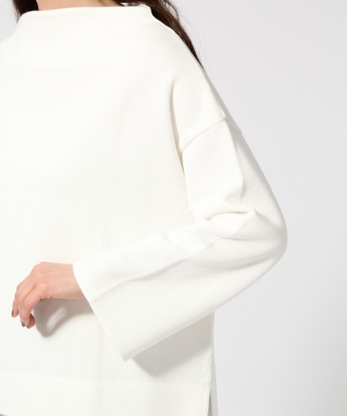 GLOBAL WORK(グローバルワーク)の「Wフェイスボトルワイドプルオーバー/745591(Tシャツ/カットソー・レディース・ライトイエロー/ライトブルー/ホワイト/レッド/オフホワイト・MEDIUM/LARGE/SMALL)」の15枚目の写真