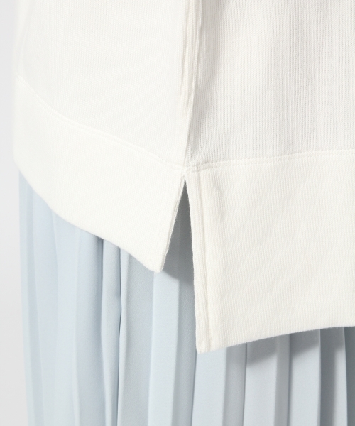 GLOBAL WORK(グローバルワーク)の「Wフェイスボトルワイドプルオーバー/745591(Tシャツ/カットソー・レディース・ライトイエロー/ライトブルー/ホワイト/レッド/オフホワイト・MEDIUM/LARGE/SMALL)」の17枚目の写真