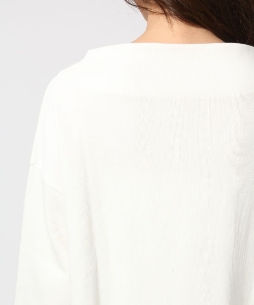 GLOBAL WORK(グローバルワーク)の「Wフェイスボトルワイドプルオーバー/745591(Tシャツ/カットソー・レディース・ライトイエロー/ライトブルー/ホワイト/レッド/オフホワイト・MEDIUM/LARGE/SMALL)」の18枚目の写真